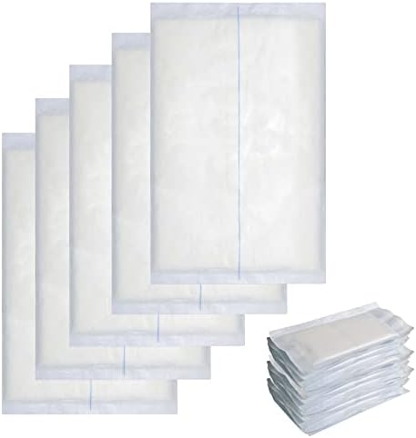 Vakly abdominal combine gauze pack display showcasing the product dimensions and latex free label