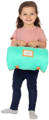 Authentic USA imported preschool sleep mat set with integrated pillow insert