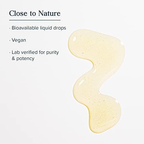 Atlantic kelp sourced bioavailable nascent iodine liquid drop close up