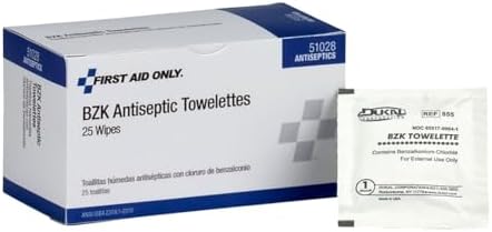 PhysiciansCare individually wrapped antiseptic wipes for wound care