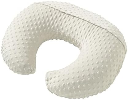 Soft polyester nursing pillow cover in beige