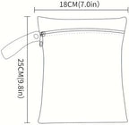 Waterproof fabric texture of the diaper organizer bag