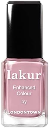 Londontown Lakur nail polish color swatch Berry Nude