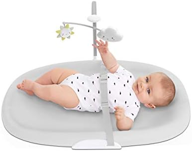 Skip Hop lifestyle nursery changing pad setup in grey