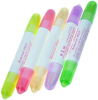 Jeorywoet 5 piece nail polish corrector pen set front view
