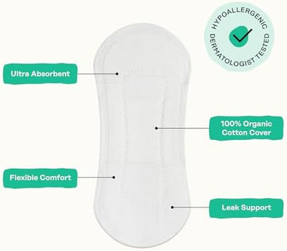 Feminine care herbal liners for daily freshness and cooling sensation