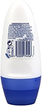 Dove roll on deodorant container product packaging details