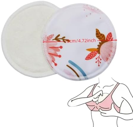 Discreet nursing pads for maternity bra application