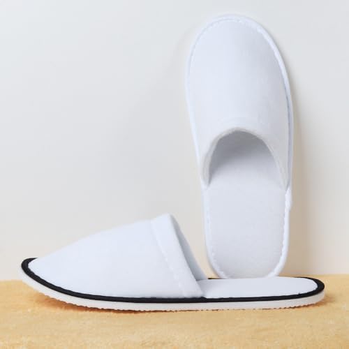 Yeios hotel slippers displayed in their clean individual hygienic packaging