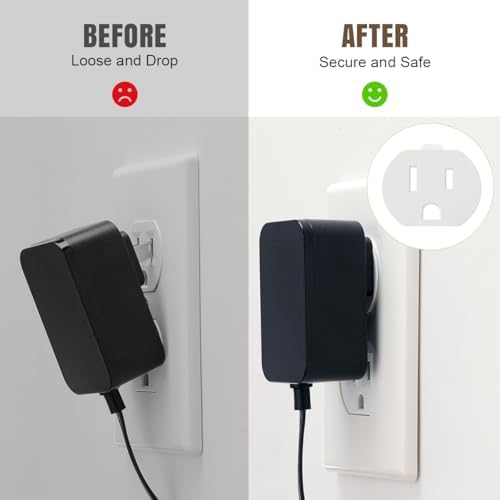Using Lenink outlet fix to secure a heavy charger in socket