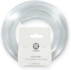 FZONE premium 5/8 inch polyurethane aquarium hose clear material close up