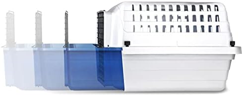 Van Ness anti anxiety pet travel crate completely assembled with tool free wingnuts and bolts.