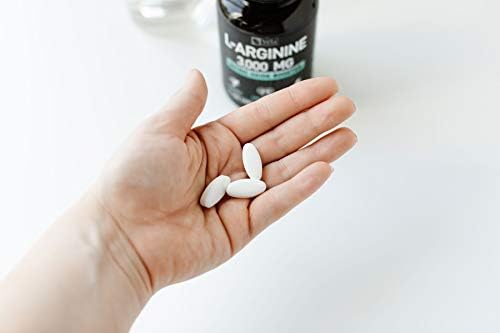 Zeal Naturals L-Arginine supplement facts and dosage label