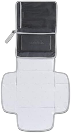 Munchkin travel changing station attached to a stroller