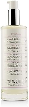 The Organic Pharmacy Rose And Chamomile Cleansing Milk product label and details