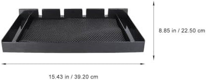 Mipcase salon tray organizer with removable black anti-slip silicone mat