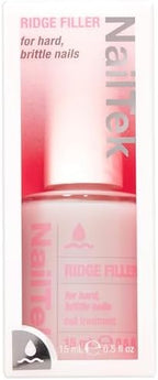 Nail Tek Formula Three zero point five ounce bottle standing upright displaying brand logo clearly