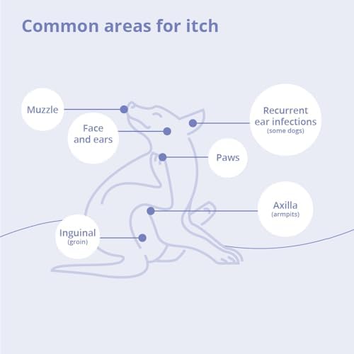 Premium USA imported anti itch pet shampoo for bacterial and fungal dermatitis relief.