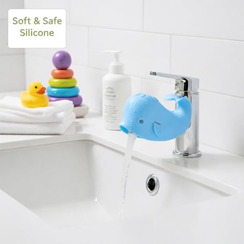 Close up of adjustable strap on GKGOGO bath spout cover
