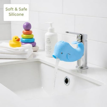 Close up of adjustable strap on GKGOGO bath spout cover