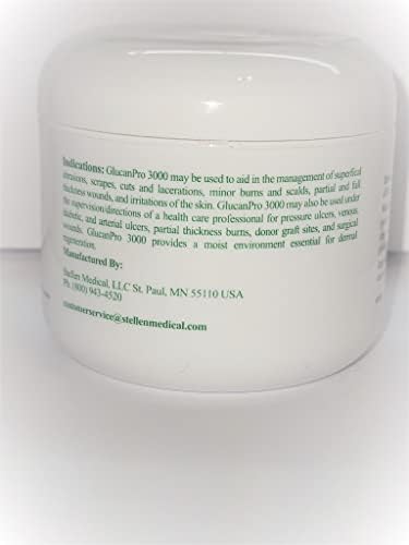 Brennen GlucanPro 3000 cream texture for occlusive skin protection.
