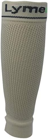 Close up of Lymeez 3D mesh fabric texture and branding