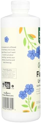 365 By Whole Foods Market Organic High Lignan Flaxseed Oil ingredient details