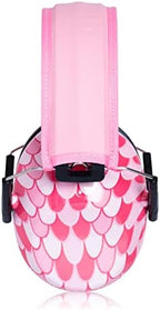Side view of Muted sensory hearing protection for toddlers