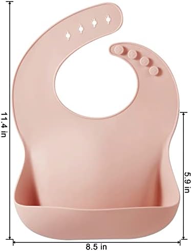 PandaEar waterproof toddler feeding bibs set
