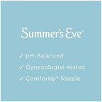 Side view of Summer's Eve 2 count box showing pH balanced benefits.