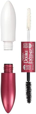 2-in-1 lengthening mascara with nourishing primer and tubing topcoat