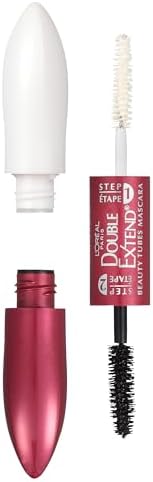 2-in-1 lengthening mascara with nourishing primer and tubing topcoat