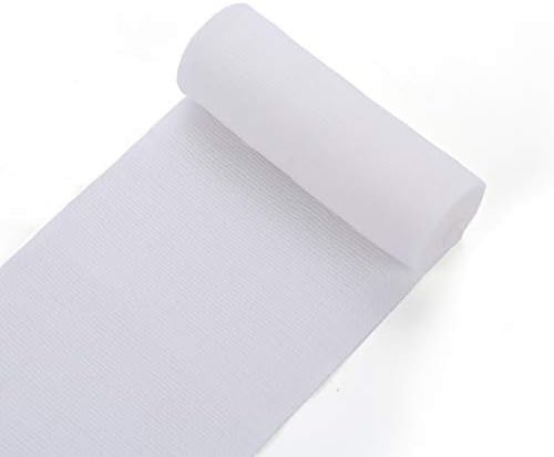 Close up view of the breathable cotton and elastane blend fabric structure