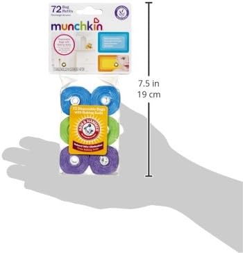Authentic USA imported Munchkin diaper bag refill set