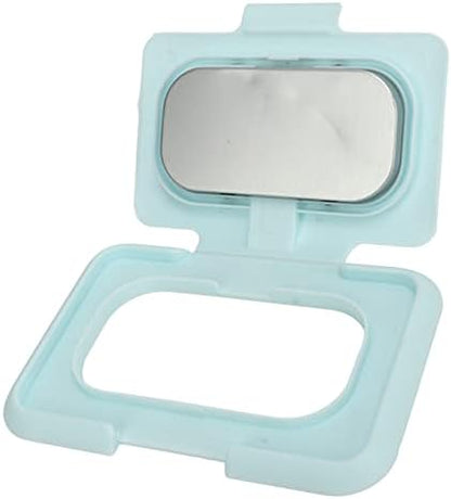 Portable baby wipe heater connected to a power bank