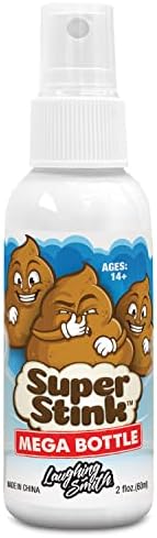 Laughing Smith extra potent prank spray bottle displayed on a clean white surface