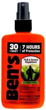 Ben's wilderness formula travel pump bug spray pack directions