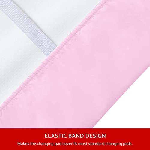 Moonsea nursery changing pad covers elastic bottom edge details