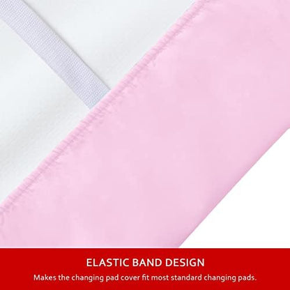Moonsea nursery changing pad covers elastic bottom edge details
