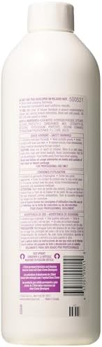 Professional hair color developer 8 fluid ounce bottle