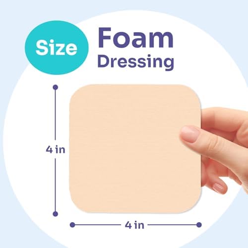 Conkote non adhesive pads pack of ten sterile wound care sheets layout.