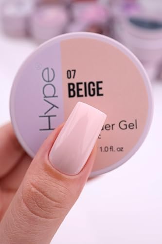 Professional nail extension application with In.Hype builder gel