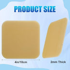 Side view of Geiserailie stoma care protective sheets highlighting thin and secure design profile