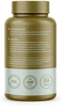 HMS Nutrition 3250 mg bee products supplement nutritional facts label view