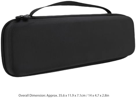 Top view of the lightweight professional stylist tool organizer closed securely