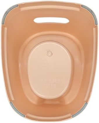 Tiny Undies peach potty base detail showing non-slip features