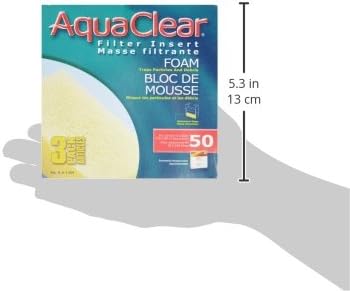 Aquaclear A1394 filter media box angle view
