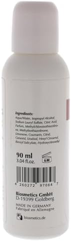 Authentic Hairpearl professional color tint stain remover liquid packaging showing German formulation details