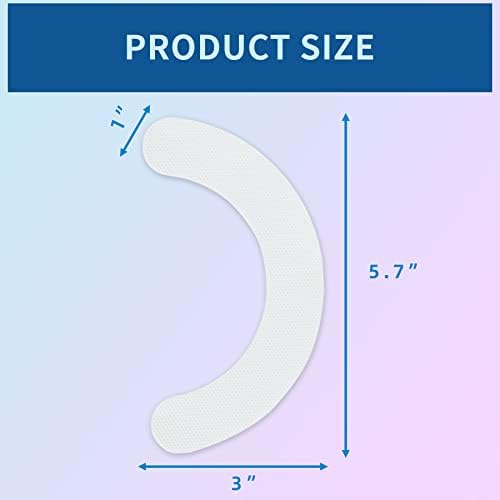 Elastic medical grade hydrocolloid barrier tape extenders close up detailing texture