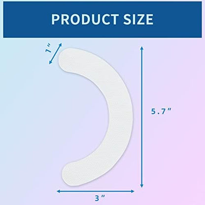 Elastic medical grade hydrocolloid barrier tape extenders close up detailing texture